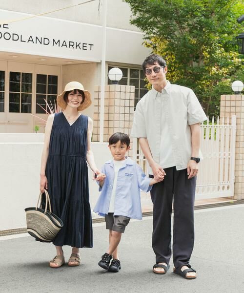 URBAN RESEARCH DOORS / アーバンリサーチ ドアーズ トップス | 『150サイズあり』ロゴ刺繍ストライプシャツ(KIDS) | 詳細17