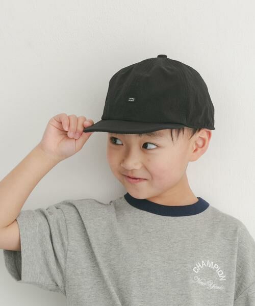 URBAN RESEARCH DOORS / アーバンリサーチ ドアーズ 服飾雑貨 | 撥水テクニカルキャップ(KIDS)（ブラック）