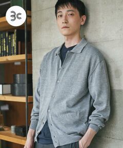 URBAN RESEARCH DOORS / アーバンリサーチ ドアーズ カーディガン・ボレロ | 『洗濯可/UVカット』『URTECH』Aircare ロングスリーブシャツカーディガン