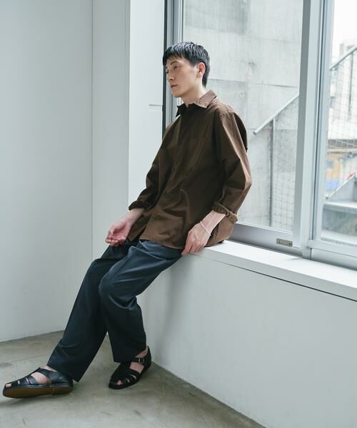 URBAN RESEARCH DOORS / アーバンリサーチ ドアーズ シャツ・ブラウス | 『速乾/イージーケア/UVカット』『URTECH』Aircare ロングスリーブシャツ | 詳細3