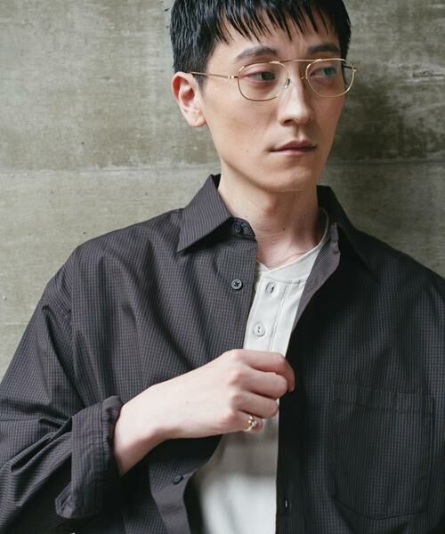 URBAN RESEARCH DOORS / アーバンリサーチ ドアーズ シャツ・ブラウス | 『速乾/イージーケア/UVカット』『URTECH』Aircare ロングスリーブシャツ | 詳細22