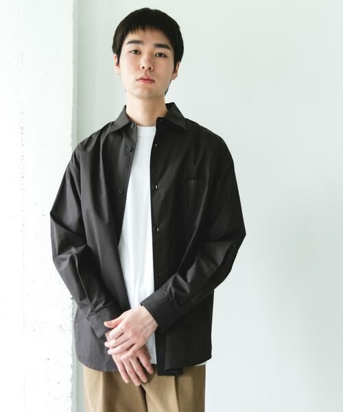 URBAN RESEARCH DOORS / アーバンリサーチ ドアーズ シャツ・ブラウス | 『速乾/イージーケア/UVカット』『URTECH』Aircare ロングスリーブシャツ | 詳細27