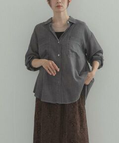 URBAN RESEARCH DOORS / アーバンリサーチ ドアーズ シャツ・ブラウス | シアーデニムシャツ