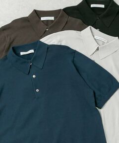 URBAN RESEARCH DOORS / アーバンリサーチ ドアーズ シャツ・ブラウス | LIFE STYLE TAILOR　ハイゲージ半袖ニットポロシャツ