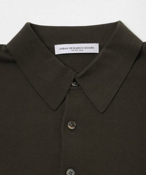 URBAN RESEARCH DOORS / アーバンリサーチ ドアーズ シャツ・ブラウス | LIFE STYLE TAILOR　ハイゲージ半袖ニットポロシャツ | 詳細9