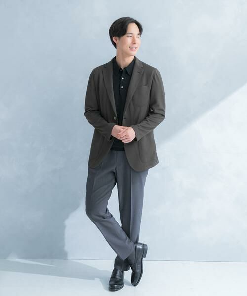 URBAN RESEARCH DOORS / アーバンリサーチ ドアーズ その他アウター | LIFE STYLE TAILOR　メランジニットイージージャケット | 詳細6