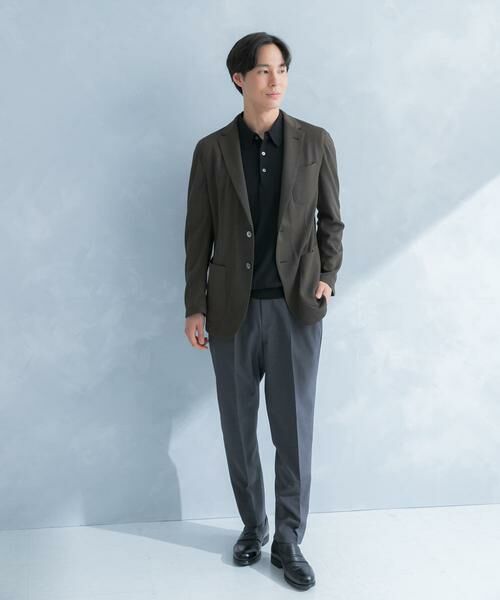 URBAN RESEARCH DOORS / アーバンリサーチ ドアーズ その他アウター | LIFE STYLE TAILOR　メランジニットイージージャケット | 詳細7