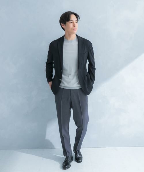 URBAN RESEARCH DOORS / アーバンリサーチ ドアーズ その他アウター | LIFE STYLE TAILOR　メランジニットイージージャケット | 詳細15