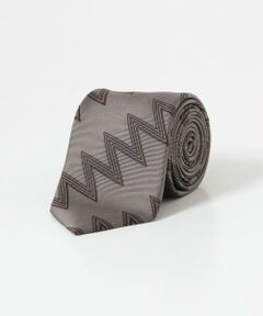 URBAN RESEARCH DOORS / アーバンリサーチ ドアーズ ネクタイ | LIFE STYLE TAILOR　26AW国内タイ ジグザグ1
