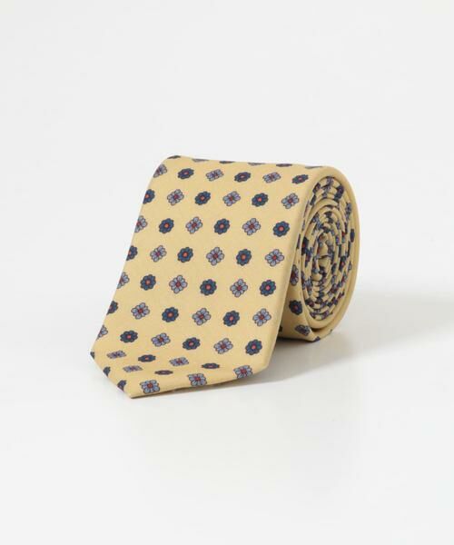 URBAN RESEARCH DOORS / アーバンリサーチ ドアーズ ネクタイ | LIFE STYLE TAILOR　26AW BBCファブリックタイ 小紋1（ベージュ）