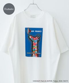 URBAN RESEARCH DOORS / アーバンリサーチ ドアーズ Tシャツ | 『別注』Savignac×DOORS　プリントTシャツ