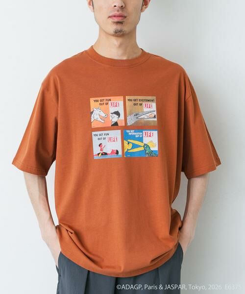 URBAN RESEARCH DOORS / アーバンリサーチ ドアーズ Tシャツ | 『別注』Savignac×DOORS　プリントTシャツ | 詳細1