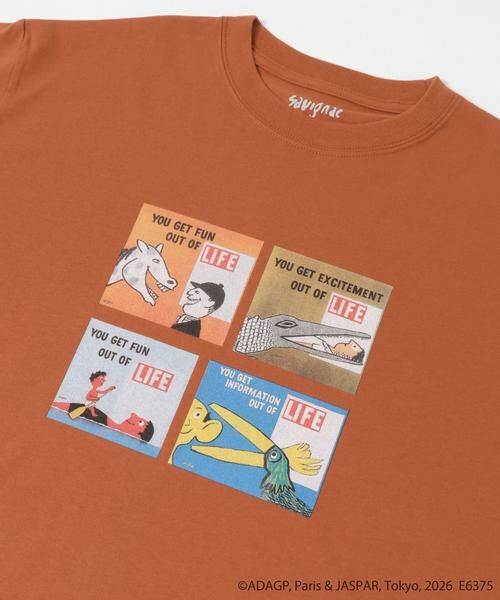 URBAN RESEARCH DOORS / アーバンリサーチ ドアーズ Tシャツ | 『別注』Savignac×DOORS　プリントTシャツ | 詳細5