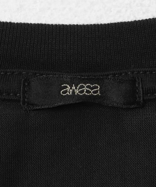 URBAN RESEARCH DOORS / アーバンリサーチ ドアーズ Tシャツ | awasa　ブリーズジャージー Tシャツ | 詳細8
