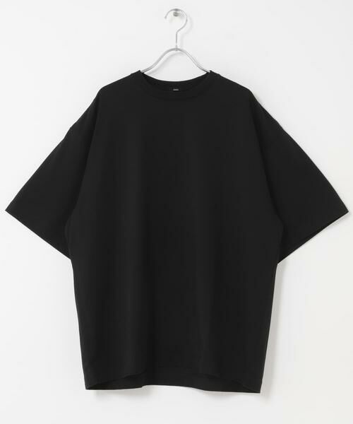 URBAN RESEARCH DOORS / アーバンリサーチ ドアーズ Tシャツ | awasa　ブリーズジャージー Tシャツ（ブラック）
