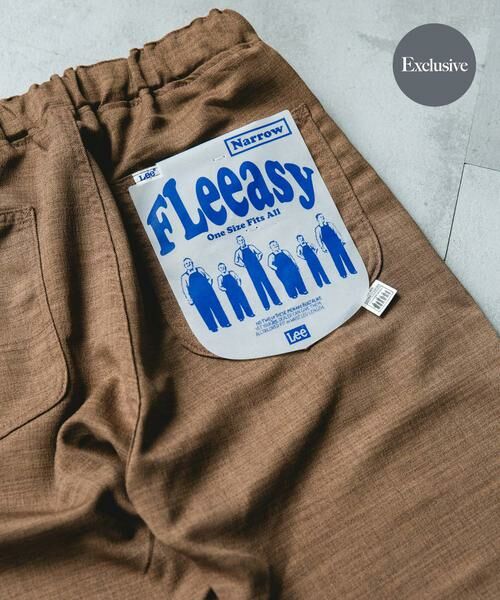 URBAN RESEARCH DOORS / アーバンリサーチ ドアーズ その他パンツ | 『別注』Lee×DOORS　FLEEASY NARROW（ブラウン）