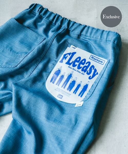 URBAN RESEARCH DOORS / アーバンリサーチ ドアーズ その他パンツ | 『別注』Lee×DOORS　FLEEASY NARROW（ブルー）