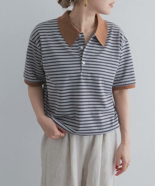 URBAN RESEARCH DOORS / アーバンリサーチ ドアーズ ポロシャツ | 『別注』STAR&STRIPE×DOORS MULTI POLO | 詳細1