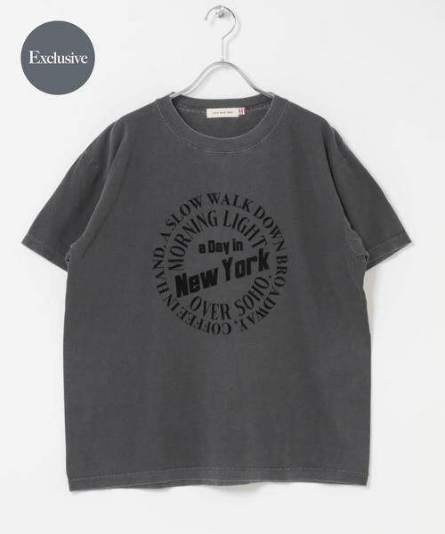URBAN RESEARCH DOORS / アーバンリサーチ ドアーズ Tシャツ | 『別注』GOOD ROCK SPEED×DOORS　ロゴサークルTシャツ（ブラック系その他）