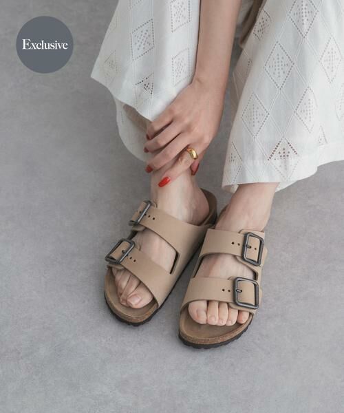 URBAN RESEARCH DOORS / アーバンリサーチ ドアーズ サンダル | BIRKENSTOCK　EXCLUSIVE ARIZONA WB(NR)（ベージュ）