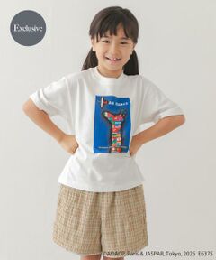 URBAN RESEARCH DOORS / アーバンリサーチ ドアーズ トップス | 『別注』Savignac×DOORS　プリントTシャツ(KIDS)