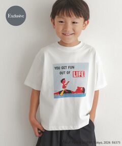 URBAN RESEARCH DOORS / アーバンリサーチ ドアーズ トップス | 『別注』Savignac×DOORS　プリントTシャツ(KIDS)
