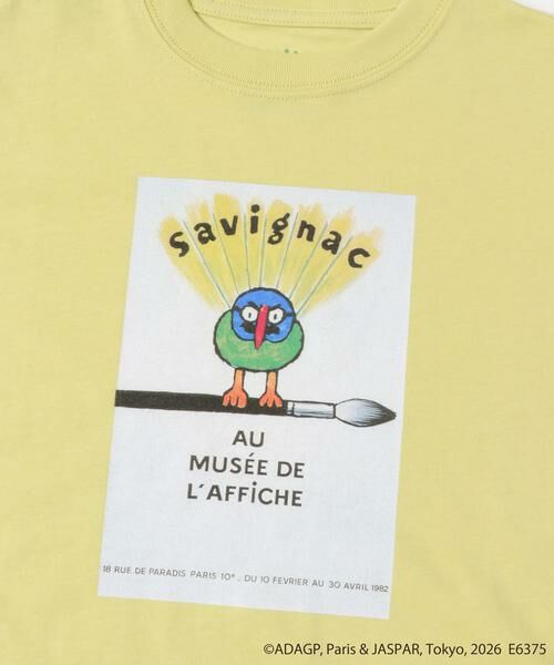 URBAN RESEARCH DOORS / アーバンリサーチ ドアーズ トップス | 『別注』Savignac×DOORS　プリントTシャツ(KIDS) | 詳細24