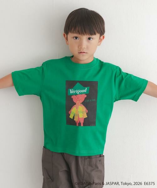 URBAN RESEARCH DOORS / アーバンリサーチ ドアーズ トップス | 『別注』Savignac×DOORS プリントTシャツ(KIDS) | 詳細28