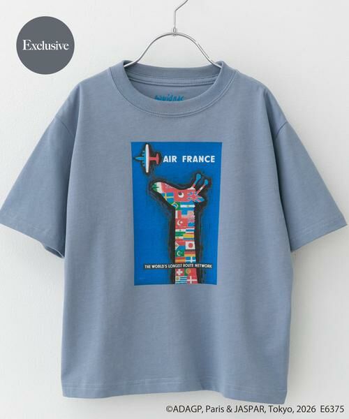 URBAN RESEARCH DOORS / アーバンリサーチ ドアーズ トップス | 『別注』Savignac×DOORS　プリントTシャツ(KIDS)（その他2）