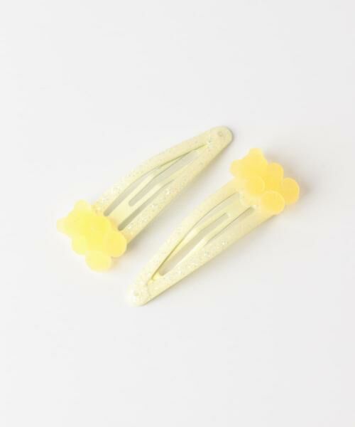 URBAN RESEARCH DOORS / アーバンリサーチ ドアーズ 服飾雑貨 | MILK x SODA　SUGA BEAR HAIR CLIP(KIDS)（イエロー）