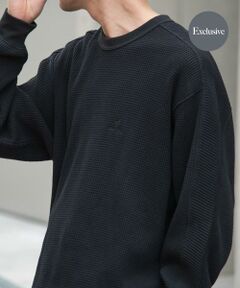 URBAN RESEARCH DOORS / アーバンリサーチ ドアーズ Tシャツ | 『別注』Snow Peak Apparel×DOORS　HEAVYWEIGHT WAFFLE PULLOVER