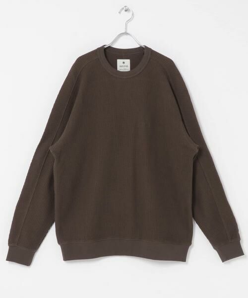 URBAN RESEARCH DOORS / アーバンリサーチ ドアーズ Tシャツ | 『別注』Snow Peak Apparel×DOORS　HEAVYWEIGHT WAFFLE PULLOVER | 詳細8