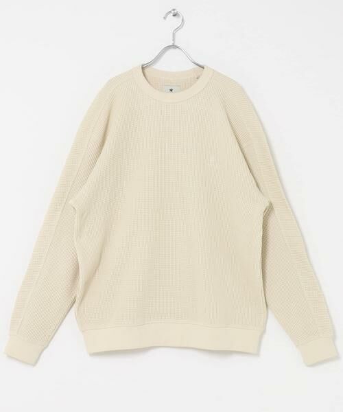 URBAN RESEARCH DOORS / アーバンリサーチ ドアーズ Tシャツ | 『別注』Snow Peak Apparel×DOORS　HEAVYWEIGHT WAFFLE PULLOVER | 詳細18