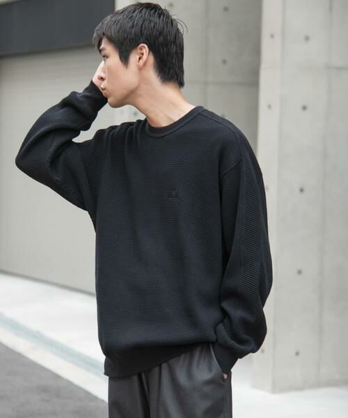 URBAN RESEARCH DOORS / アーバンリサーチ ドアーズ Tシャツ | 『別注』Snow Peak Apparel×DOORS　HEAVYWEIGHT WAFFLE PULLOVER | 詳細23