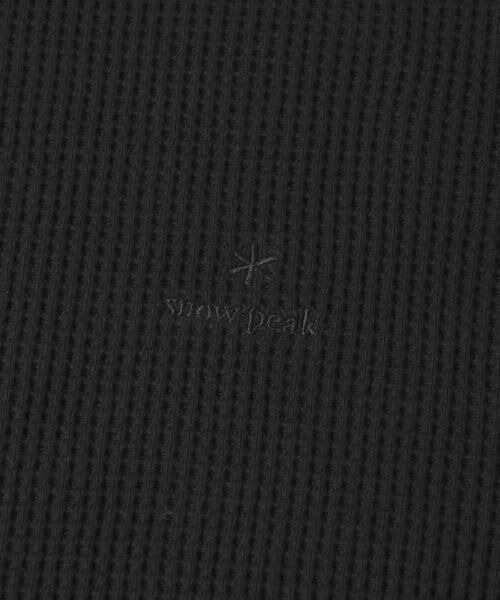 URBAN RESEARCH DOORS / アーバンリサーチ ドアーズ Tシャツ | 『別注』Snow Peak Apparel×DOORS　HEAVYWEIGHT WAFFLE PULLOVER | 詳細28