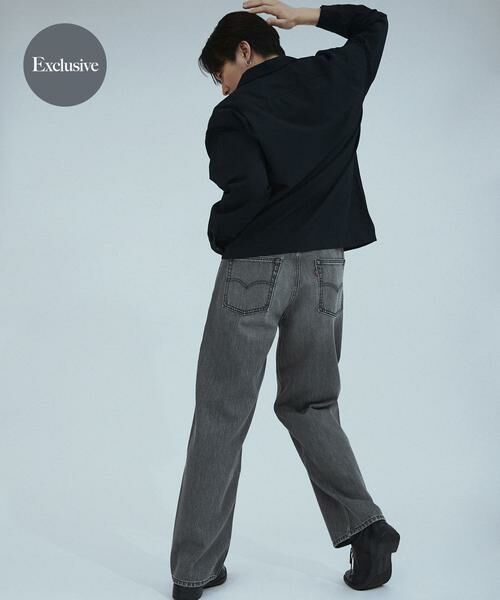 URBAN RESEARCH DOORS / アーバンリサーチ ドアーズ デニムパンツ | LEVI’S　EXCLUSIVE 578 BAGGY（ブラック）