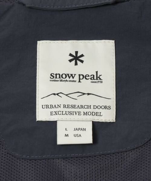 URBAN RESEARCH DOORS / アーバンリサーチ ドアーズ その他アウター | 『別注』Snow Peak Apparel×DOORS　NYLON TUSSAH PARKA | 詳細22