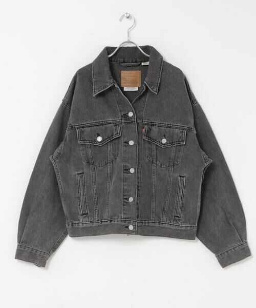 URBAN RESEARCH DOORS / アーバンリサーチ ドアーズ Gジャン・デニムジャケット | LEVI’S　90S TRUCKER（ブラック）