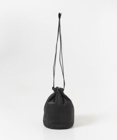 URBAN RESEARCH DOORS / アーバンリサーチ ドアーズ バッグ | Folna　LEATHER DRAWSTRING BAG