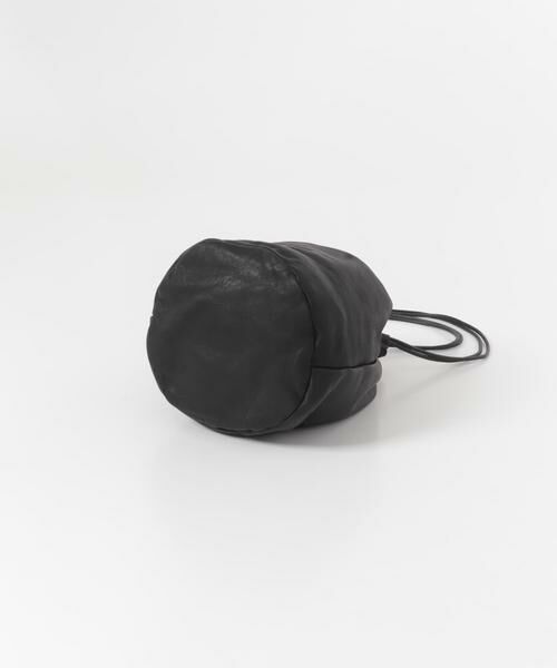 URBAN RESEARCH DOORS / アーバンリサーチ ドアーズ バッグ | Folna　LEATHER DRAWSTRING BAG | 詳細3