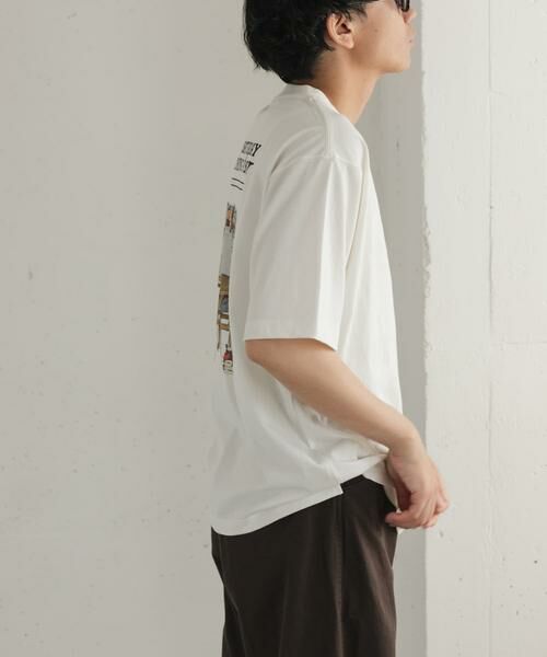 URBAN RESEARCH DOORS / アーバンリサーチ ドアーズ Tシャツ | FORK&SPOON　バックプリントTシャツ | 詳細14