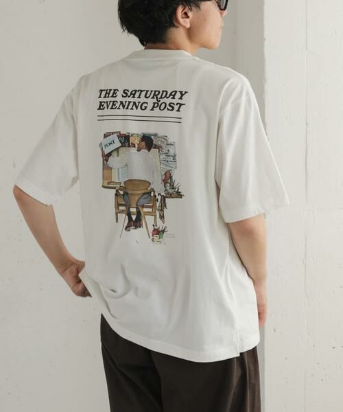 URBAN RESEARCH DOORS / アーバンリサーチ ドアーズ Tシャツ | FORK&SPOON　バックプリントTシャツ | 詳細15