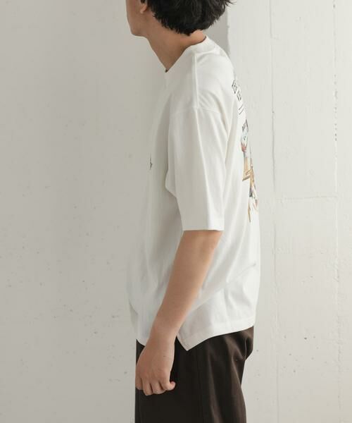 URBAN RESEARCH DOORS / アーバンリサーチ ドアーズ Tシャツ | FORK&SPOON　バックプリントTシャツ | 詳細16