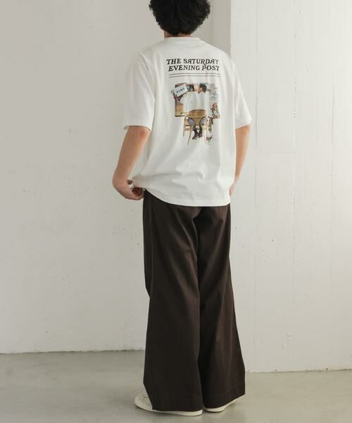 URBAN RESEARCH DOORS / アーバンリサーチ ドアーズ Tシャツ | FORK&SPOON　バックプリントTシャツ | 詳細19