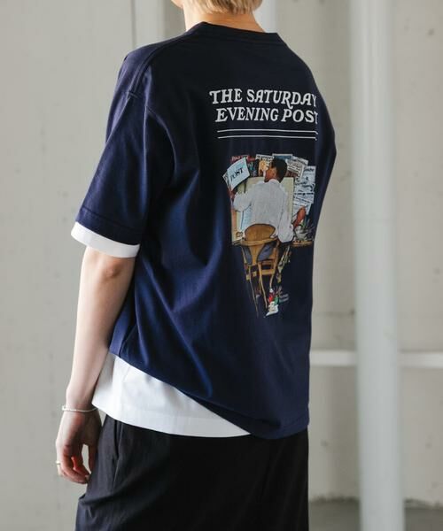 URBAN RESEARCH DOORS / アーバンリサーチ ドアーズ Tシャツ | FORK&SPOON　バックプリントTシャツ | 詳細3