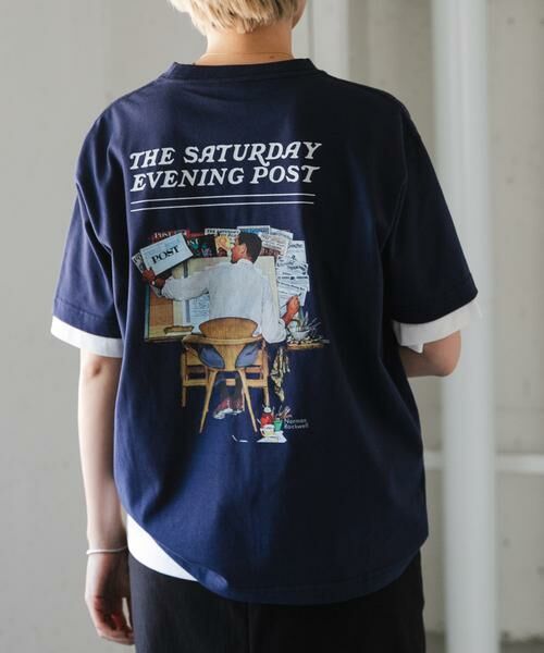 URBAN RESEARCH DOORS / アーバンリサーチ ドアーズ Tシャツ | FORK&SPOON　バックプリントTシャツ | 詳細4