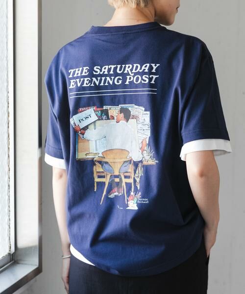 URBAN RESEARCH DOORS / アーバンリサーチ ドアーズ Tシャツ | FORK&SPOON　バックプリントTシャツ | 詳細6