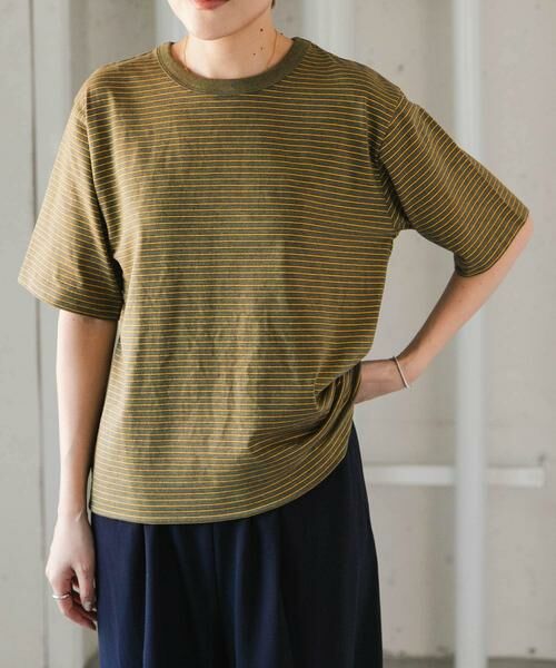 URBAN RESEARCH DOORS / アーバンリサーチ ドアーズ Tシャツ | FORK&SPOON　ヴィンテージボーダーTシャツ | 詳細1