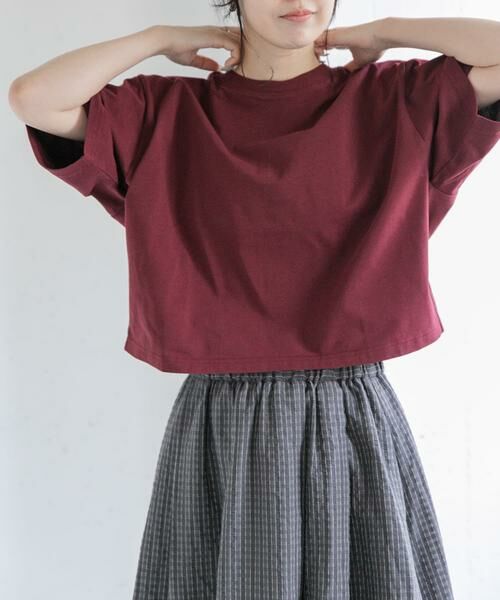 URBAN RESEARCH DOORS / アーバンリサーチ ドアーズ Tシャツ | FORK&SPOON　ショルダータックTシャツ | 詳細1