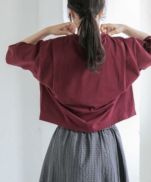 URBAN RESEARCH DOORS / アーバンリサーチ ドアーズ Tシャツ | FORK&SPOON　ショルダータックTシャツ | 詳細3